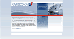 Desktop Screenshot of damaco.com.hr